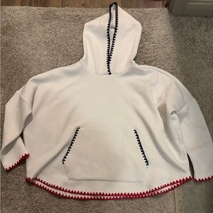 Tuckernuck Sport Cropped Americana Eden Sweatshirt XS/S